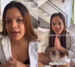 A influenciadora afirma que não voltará mais a Nova Cruz, gerando uma onda de descontentamento entre os locais - Reprodução
