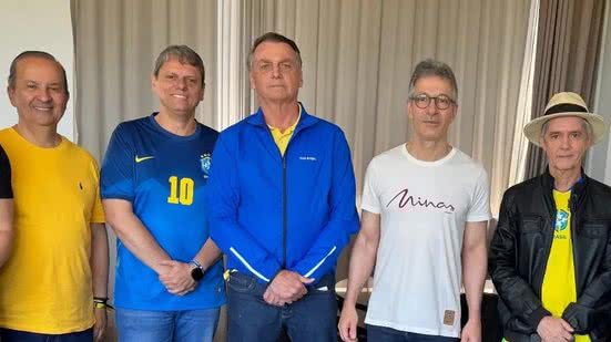 Bolsonaro chegou a São Paulo no sábado e se hospedou no Palácio dos Bandeirantes, base em suas visitas à capital - Reprodução
