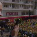O evento, organizado por Silas Malafaia, contou com a presença de governadores e parlamentares de direita em apoio ao ex-presidente - Reprodução