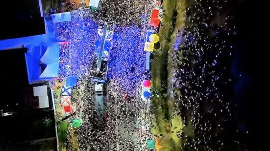 Com mais de 70 mil presentes, o evento promove cultura, inclusão e segurança na Praia da Redinha - Reprodução
