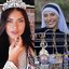 Irmã Eva, aos 21 anos, surpreende ao unir beleza e fé, atuando em projetos sociais enquanto viraliza nas redes sociais. - Reprodução