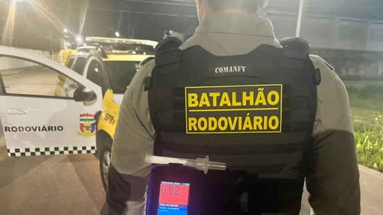 Blitz realizou a lavratura de 25 autuações e três prisões pela mistura de álcool e direção - PM/RN