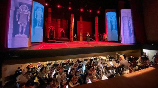 A cidade colombiana será palco da ópera 'Aida', com apresentações de 5 a 8 de outubro - Reprodução Assessoria