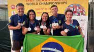 Atletas do RN fazem bonito no Mundial de Beach Tênis e conquistam 12 medalhas - Reprodução
