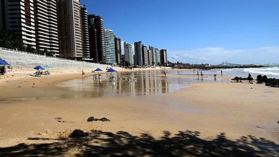 Praia de Areia Preta, em Natal - Reprodução