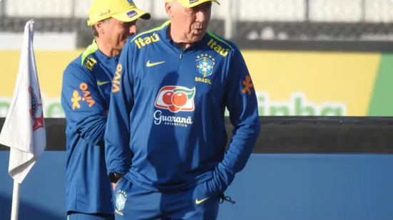 Seleção brasileira treina sob comando de Ancelotti no CT do Corinthians - Reprodução
