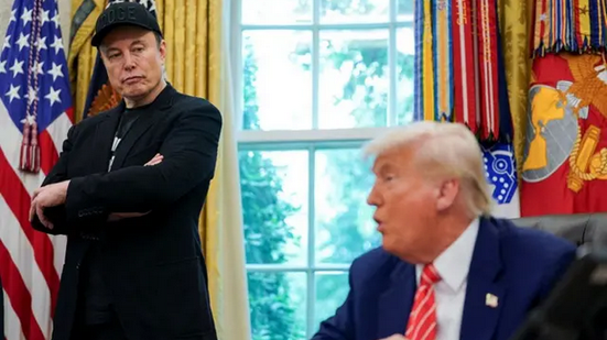 Fortuna de Elon Musk despenca após polêmicas com Trump - Reprodução