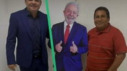 Prefeito de Sucupira do Riachão vira meme após “reunião” com Lula de papelão - Reprodução