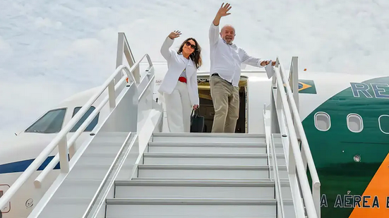 Viagens de ouro: Governo Lula já gastou mais de R$560 milhões em 2024 - Reprodução