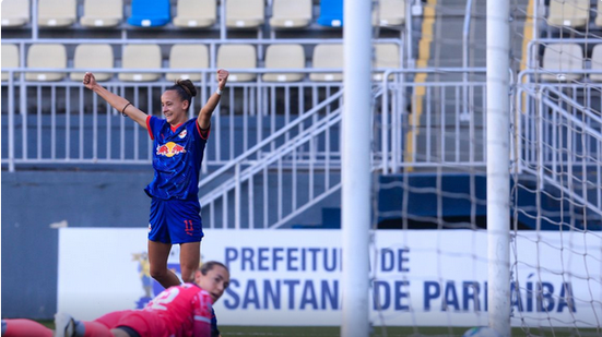 Bragantino goleia e garante última vaga nas quartas do Brasileirão Feminino - Reprodução