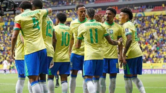 Com mudanças na escalação, Ancelotti busca uma nova estratégia para levar o Brasil à vitória contra o Equador nas Eliminatórias. - Divulgação