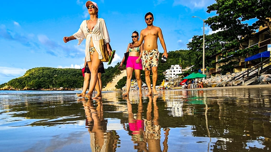 Férias de janeiro atraem turistas estrangeiros para Natal