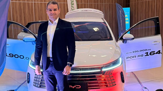 Vanderson Oliveira, diretor regional da BYD Carmais - Arquivo pessoal