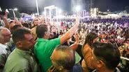O ex-presidente Jair Bolsonaro foi recebido com entusiasmo no evento Mossoró Cidade Junina, onde interagiu com seus apoiadores. - Divulgação