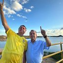 Rogério Marinho e Bolsonaro - Reprodução/Assessoria