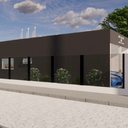 O novo destacamento da PM em Extremoz terá área construída de 134,65 m² - Reprodução/Assessoria