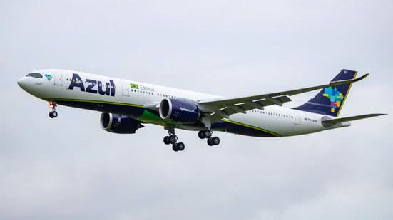 A aeronave Airbus A330-900 desviou sua rota e pousou em Recife. - Reprodução/Aeroin