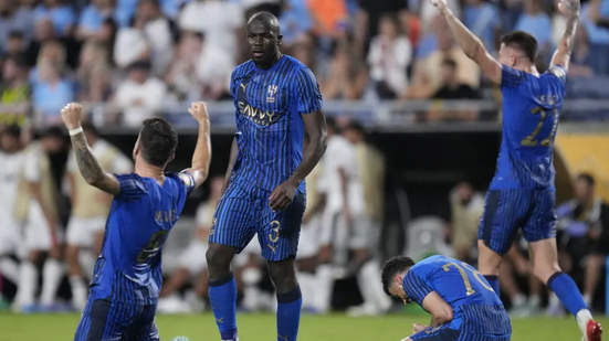 O resultado histórico coloca o clube saudita no caminho do Fluminense, que também surpreendeu ao derrotar a Inter de Milão por 2 a 0 - Reprodução/Internet