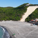 A Orla de Ponta Negra é um dos principais cartões-postais de Natal e do Rio Grande do Norte - Reprodução/Internet