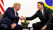 Trump destaca que Bolsonaro não cometeu irregularidades - Alan Santos / PR
