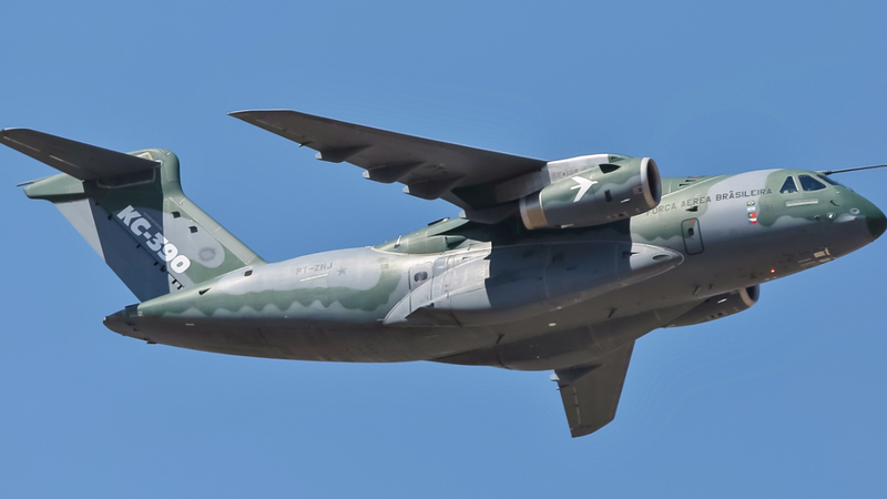 Cargueiro militar brasileiro C-390 Millennium - Reprodução/Internet
