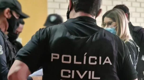 Durante a operação, o suspeito foi detido em flagrante e conduzido à unidade policial - Reprodução/Internet