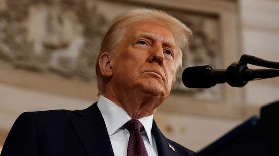 Atual presidente dos Estados Unidos, Donald Trump - Reprodução/Internet