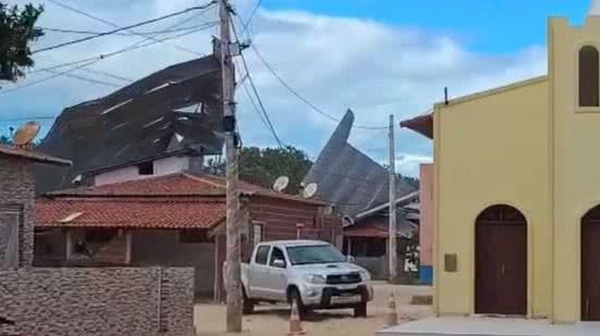 O prefeito de Galinhos se pronunciou nas redes sociais sobre os danos e as medidas de segurança adotadas após o incidente. - Divulgação