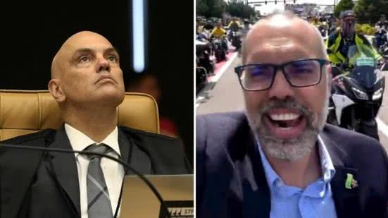 A nova penalidade foi decretada após Allan desobedecer ordens do STF, que o proíbe de usar redes sociais para disseminar conteúdo considerado criminoso. - Divulgação