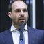 A nova Lei de Defesa do Estado Democrático de Direito é citada no documento, apontando indícios de crimes cometidos por Eduardo Bolsonaro. - Divulgação
