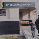 Após a prisão, o homem foi conduzido à delegacia para os procedimentos legais - Divulgação/Polícia Civil do RN