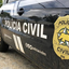 Após os procedimentos legais na delegacia, o suspeito foi encaminhado ao sistema prisional - Divulgação/Polícia Civil do RN