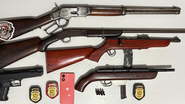 Materiais apreendidos durante a ação da polícia - Divulgação/Polícia Civil do RN