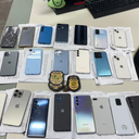 Aparelhos recuperados pela Polícia Civil - Divulgação/Polícia Civil do RN