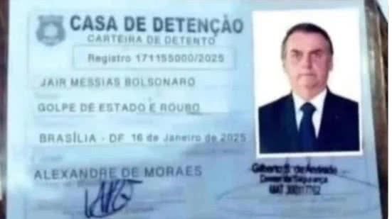 Com a proibição de acesso às redes sociais, Bolsonaro se torna alvo de memes que satirizam sua situação atual e as medidas cautelares. - Divulgação