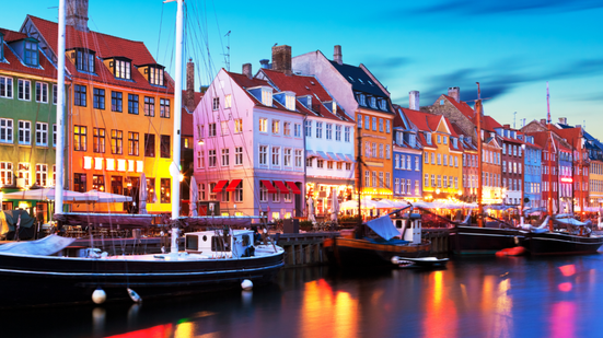 Copenhague, capital da Dinamarca - Reprodução/Internet