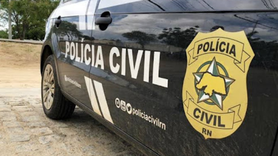 O homem já é conhecido pela polícia em razão de diversas passagens por furtos, danos ao patrimônio público e uso de entorpecentes - Divulgação/Polícia Civil do RN