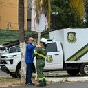 Trânsito isolado na Avenida Gastão Mariz; motoristas devem optar pela Avenida Engenheiro Roberto Freire para desvio. - Dani Oliveira