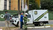 Trânsito isolado na Avenida Gastão Mariz; motoristas devem optar pela Avenida Engenheiro Roberto Freire para desvio. - Dani Oliveira