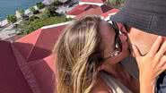 Cenário paradisíaco e declaração de amor: Kaká e Carol Leite mostram seu romance nas redes sociais. - Divulgação