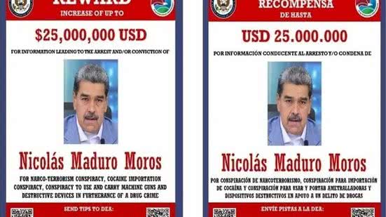 O Secretário do Tesouro dos EUA destaca a prioridade em reprimir organizações violentas, incluindo o Cartel de Sinaloa, em resposta ao narcoterrorismo promovido por Maduro. - Divulgação