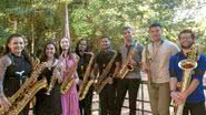 Neste domingo, o Bando de Sax traz música brasileira ao Parque das Dunas, com entrada gratuita e acessível. - Divulgação