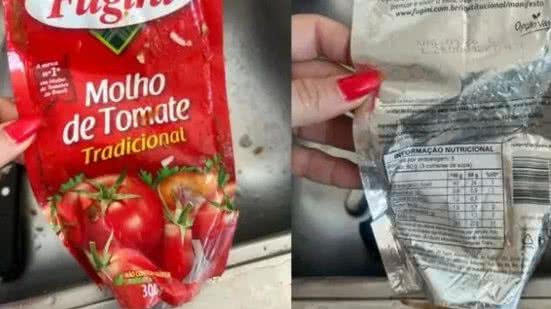Apesar do susto, a empresária não pretende processar a marca ou o supermercado, apenas deseja alertar sobre o incidente. - Divulgação