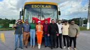 Prefeitura de Extremoz adquire 10 Novos Ônibus Escolares para reforçar o transporte dos alunos - Reprodução