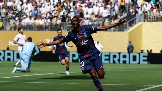 PSG atropela Real Madrid e está na final da Copa do Mundo de Clubes - Reprodução
