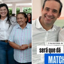 Será que dá match? Fátima sugere Marianna como vice de Cadu - Reprodução
