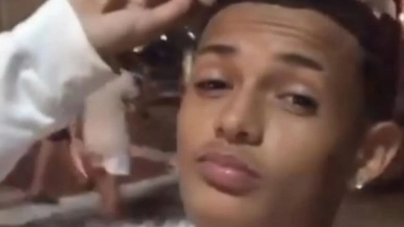 Família de jovem desaparecido faz manifestação e pede ação da polícia - Reprodução
