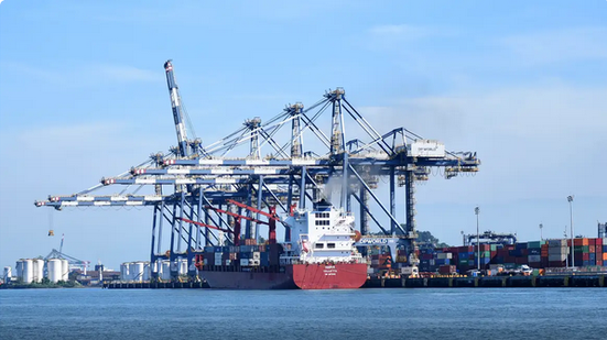 Exportações disparam em Santos após anúncio de tarifas dos EUA - Reprodução