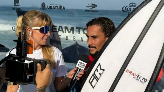 Mateus Sena brilha em Ubatuba e supera campeão mundial no Dream Tour - Reprodução