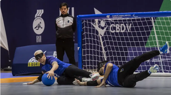Brasil domina estreia no Campeonato das Américas de Goalball - Reprodução